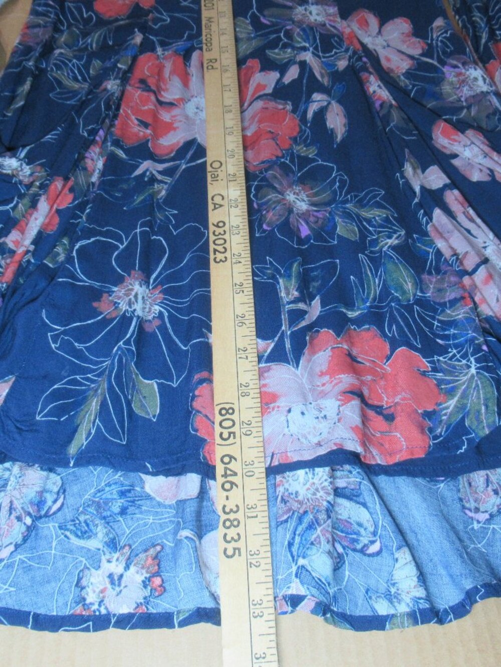 Free People Floral Boho Mini Dress | Size 2 - Picture 5 of 13